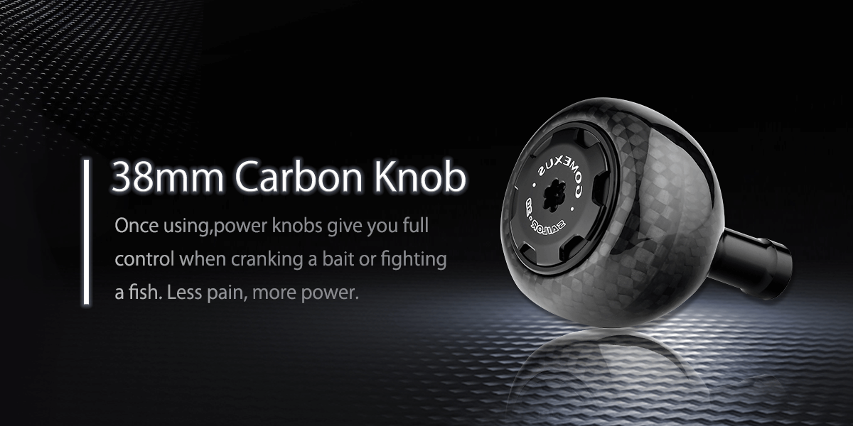 38mm carbon knob