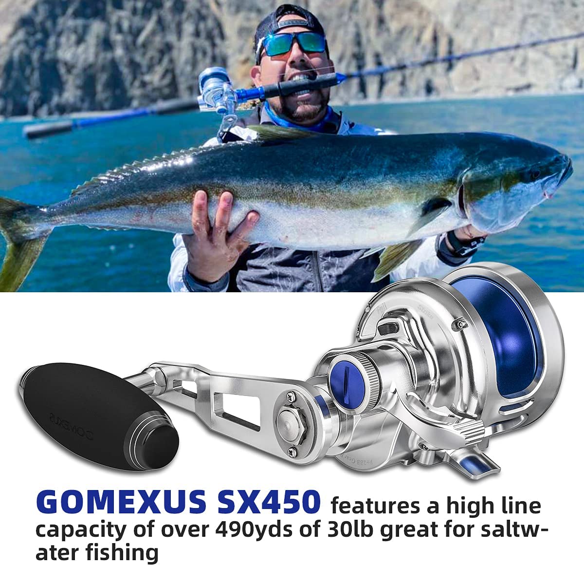 Gomexus® Slow Pitch Jigging Reel SX450