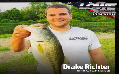 drake richter lowe pro fishing staff