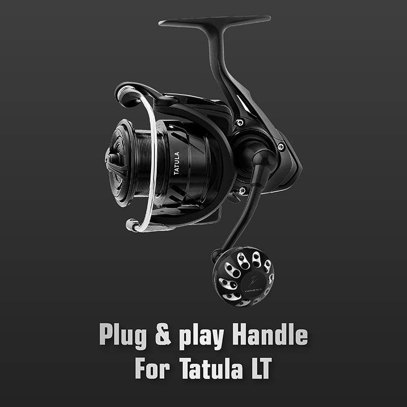 Gomexus Plug&Play Aluminum Power Handle For Daiwa Tatula LT Spinning Reel