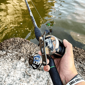 Gomexus Carbon Handle for Baitcasting Reel with Aluminum Knob LC-A38