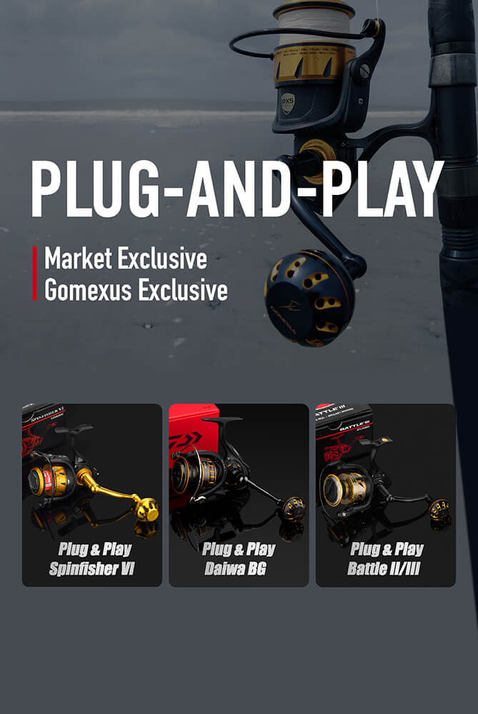 Gomexus plug play handle