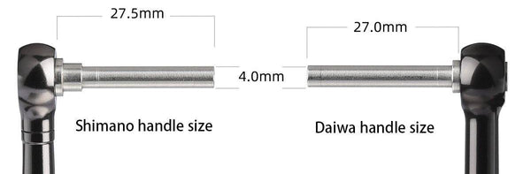 a knob shaft size