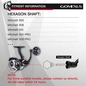 Gomexus Aluminum Handle for Abu Garcia Max Pro MSL-L57