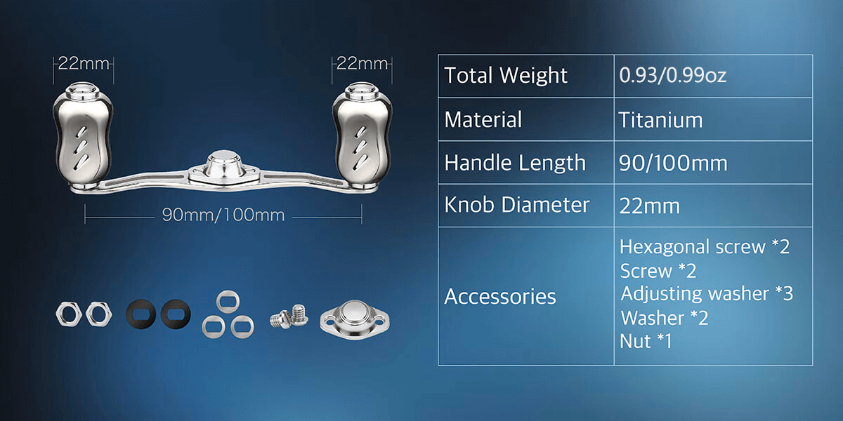 Gomexus handle with knobs
